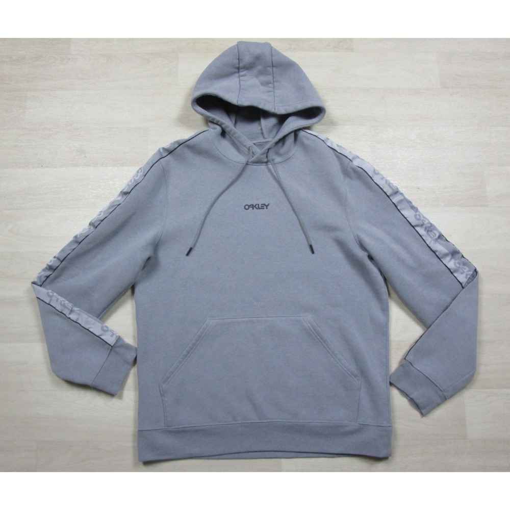 Oakley Unexpected Hoodie Fleece Sweatshirt Mens (L) Jacquard Tape Sleeve